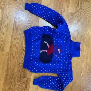 Eagle's Eye Vintage Women's Shetland Wool Turtleneck Sweater